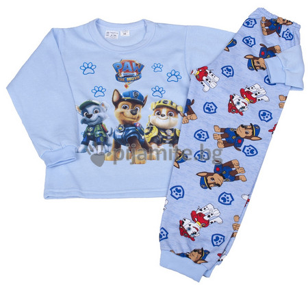 Детски пижами Пижами с дълъг ръкав Детска пижама - ВАТА Пау Патрул (3-12г.) 130